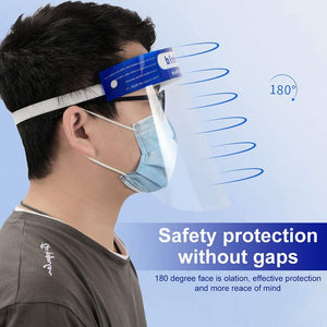 Protective Face Shield with Padding (10-PACK)